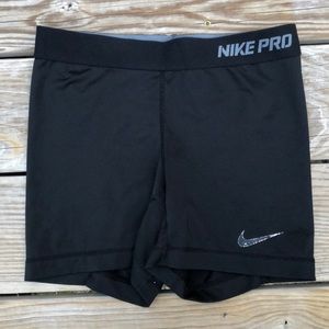 Black Nike Pro Spandex